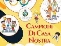 CAMPIONI DI CASA NOSTRA. GIOVEDI 7 SETTEMBRE ORE 21.30